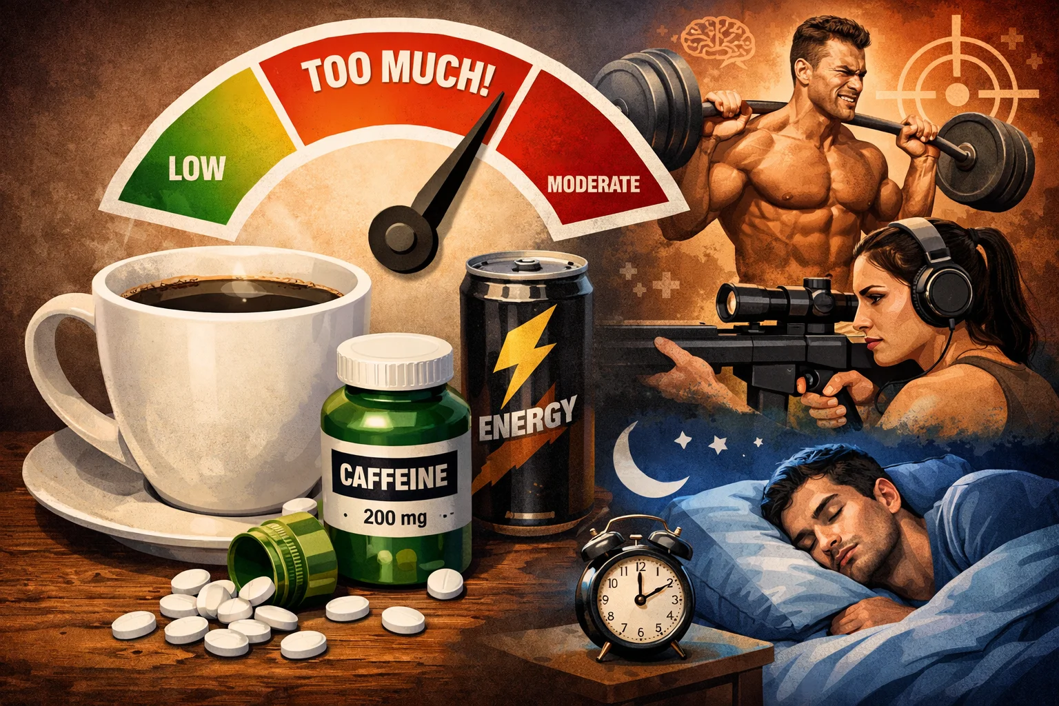 Caffeine and Performance: How Much Is Too Much for Strength, Focus, and Sleep