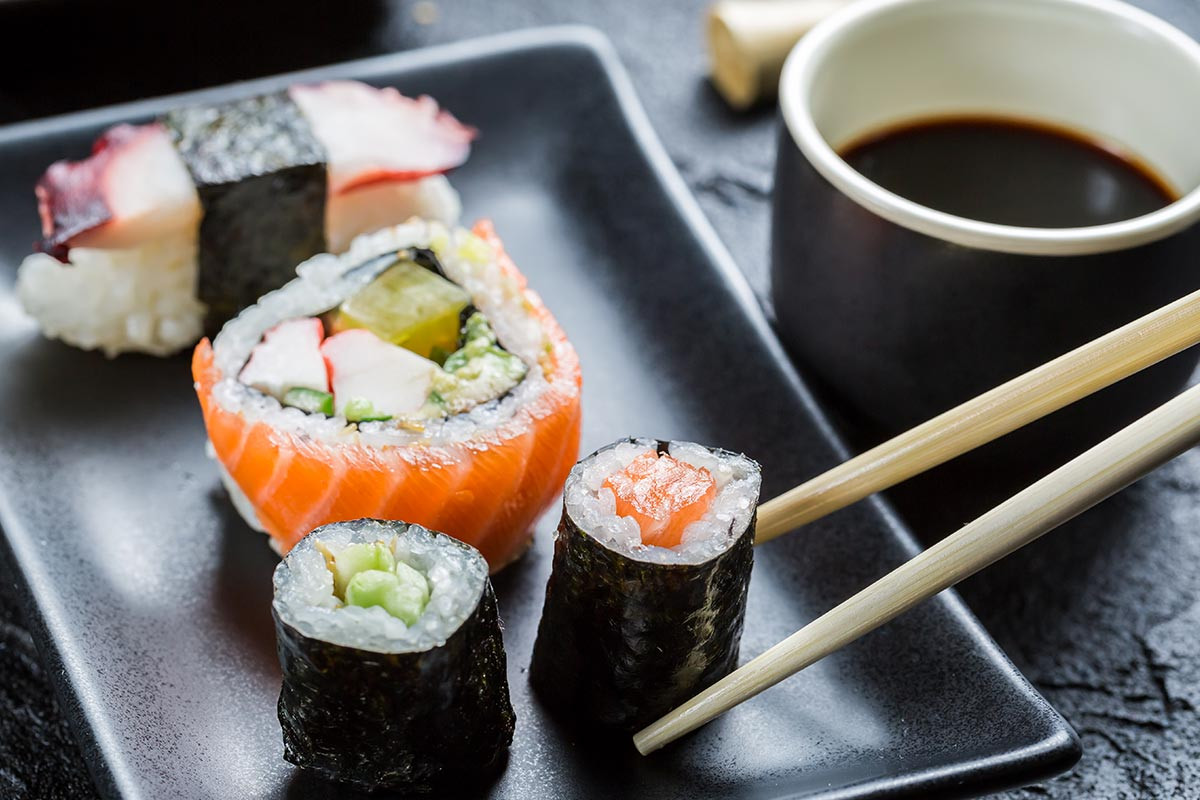 How many pieces of sushi can I eat
